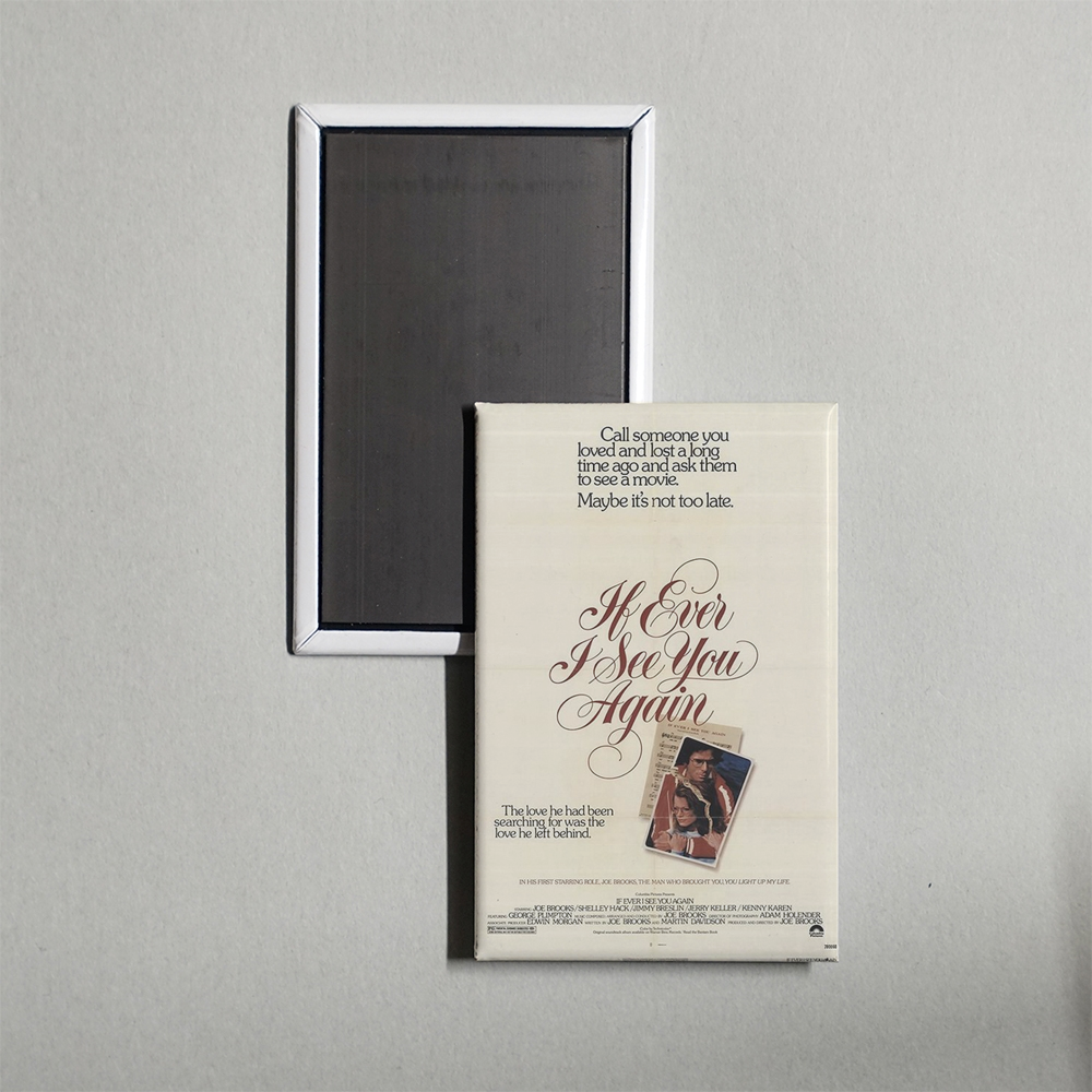 If Ever I See You Again Mini Movie Fridge Magnet