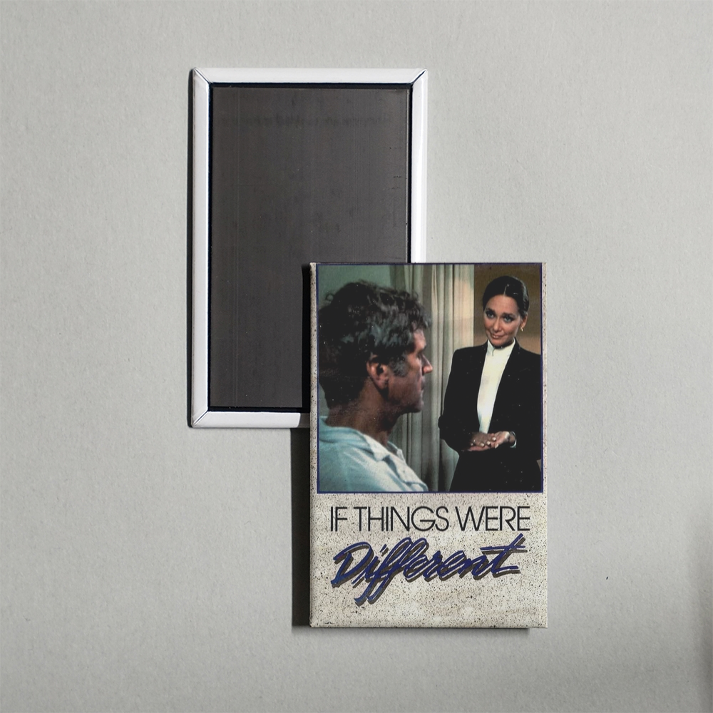 If Things Were Different Mini Movie Fridge Magnet