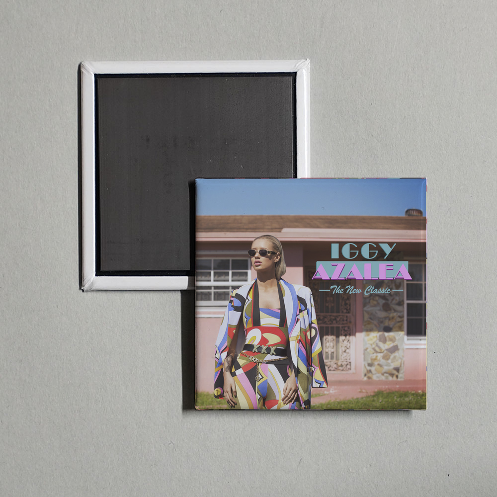 Iggy Azalea - The New Classic Album Cover Fridge Magnet