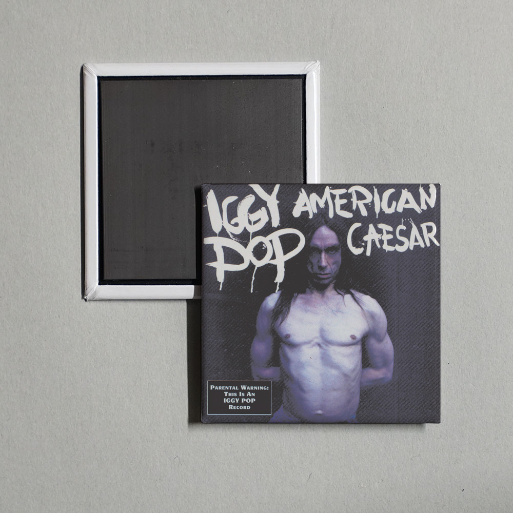 Iggy Pop - American Caesar Album Cover Fridge Magnet