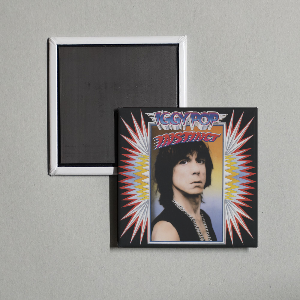 Iggy Pop - Instinct Album Cover Fridge Magnet