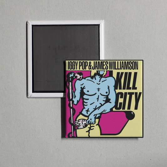 Iggy Pop - Kill City (Restored Edition) Album Cover Fridge Magnet