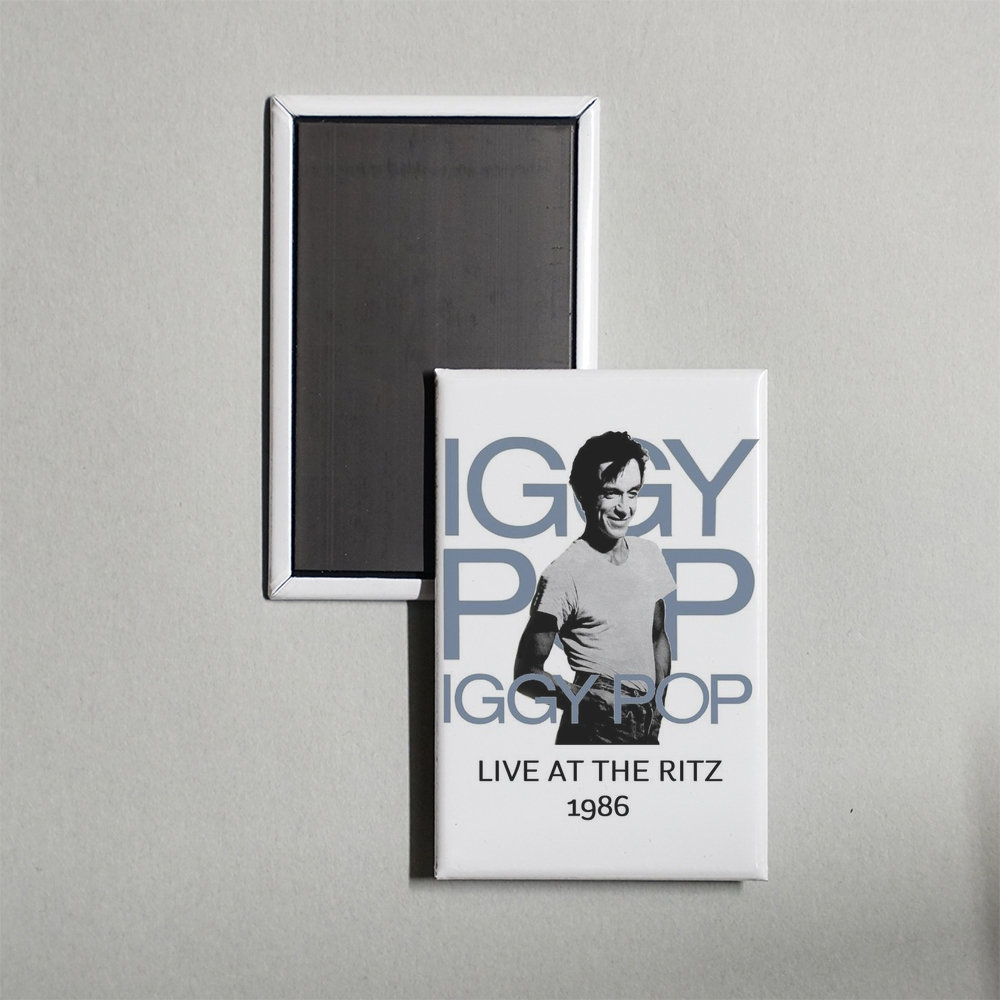 Iggy Pop Live at the Ritz Mini Movie Fridge Magnet