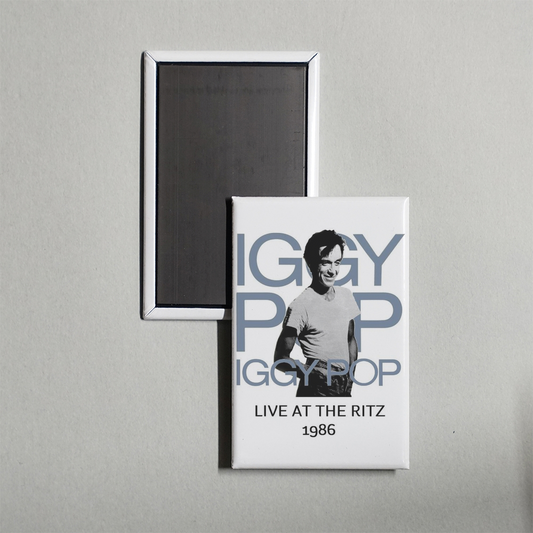 Iggy Pop Live at the Ritz Mini Movie Fridge Magnet