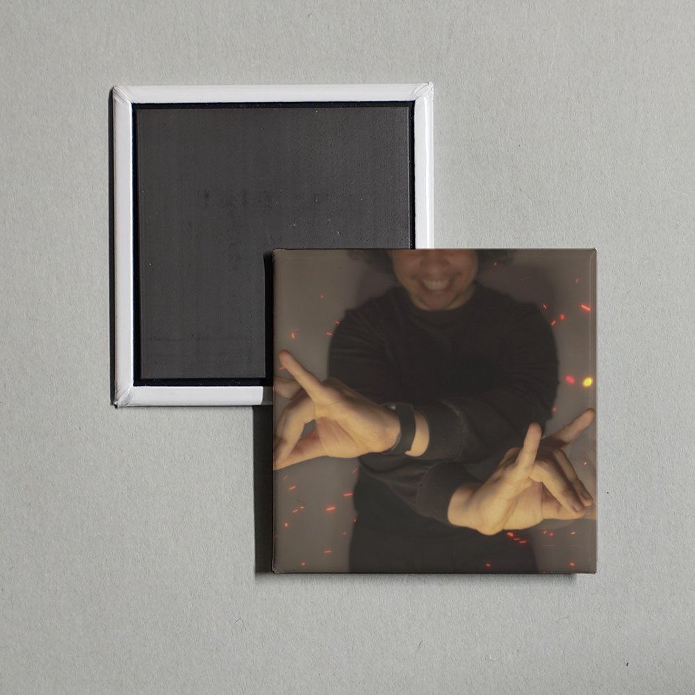 Igyman Desu - Ratatata - Babymetal Album Cover Fridge Magnet