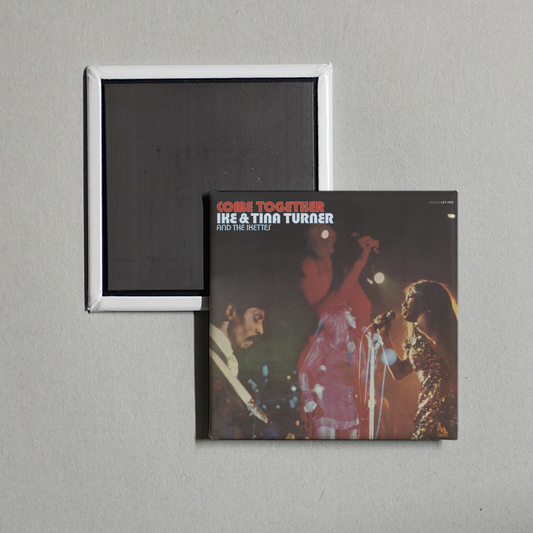 Ike & Tina Turner - Come Together Album Cover Fridge Magnet
