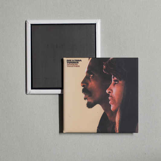 Ike & Tina Turner - Workin' Together Album Cover Fridge Magnet