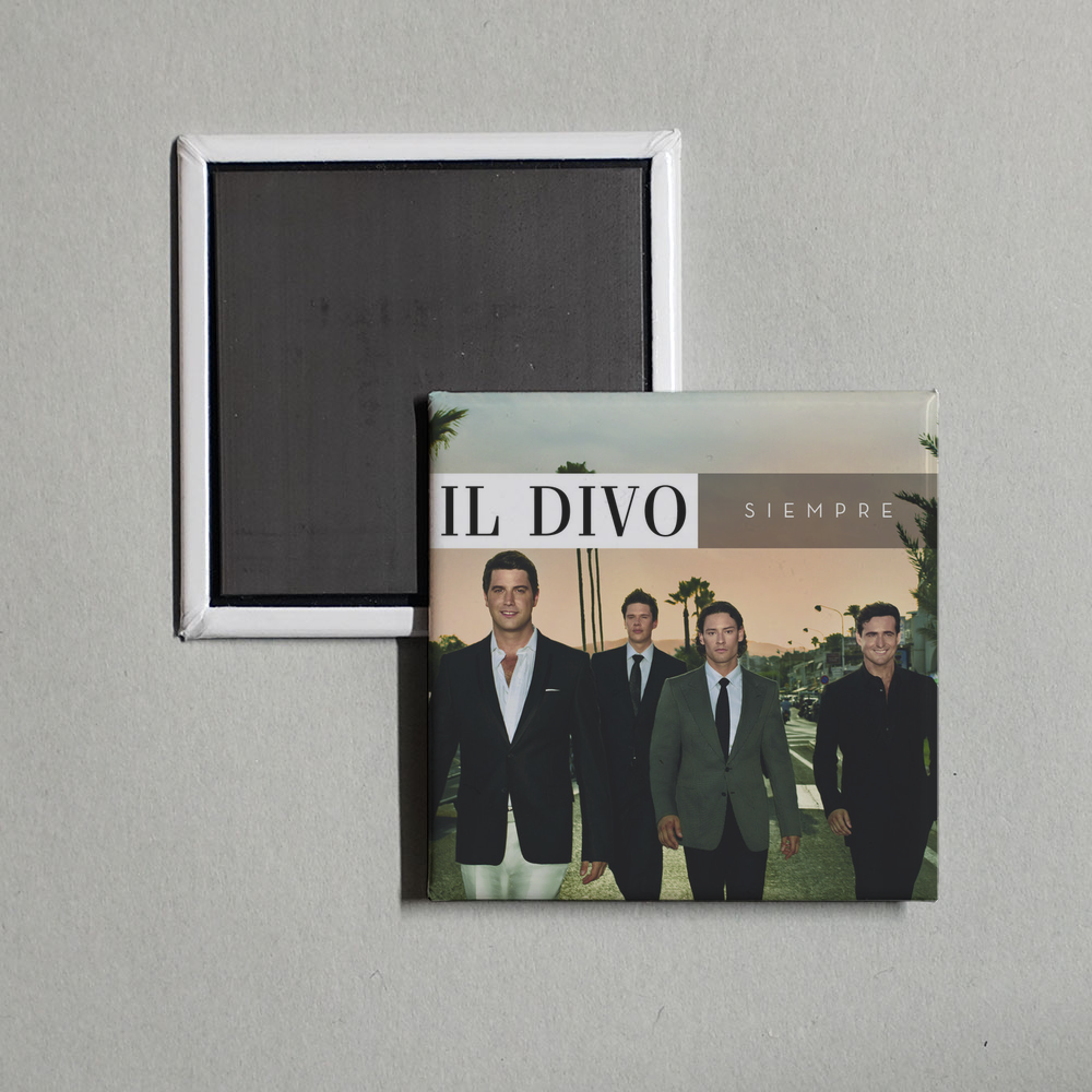 Il Divo - Siempre Album Cover Fridge Magnet