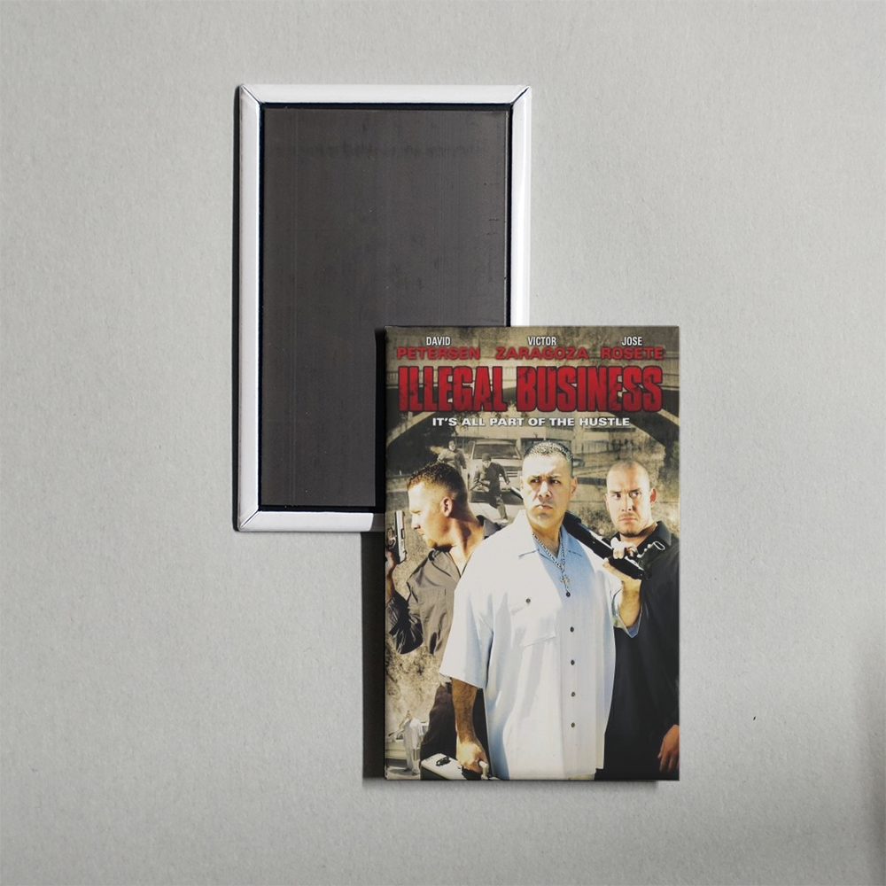 Illegal Business Mini Movie Fridge Magnet