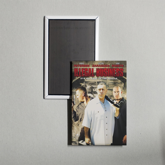 Illegal Business Mini Movie Fridge Magnet