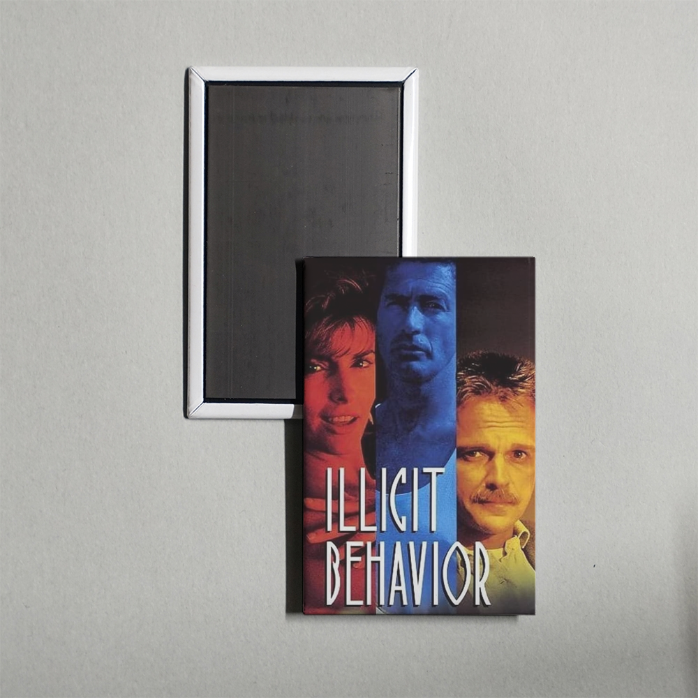 Illicit Behavior Mini Movie Fridge Magnet