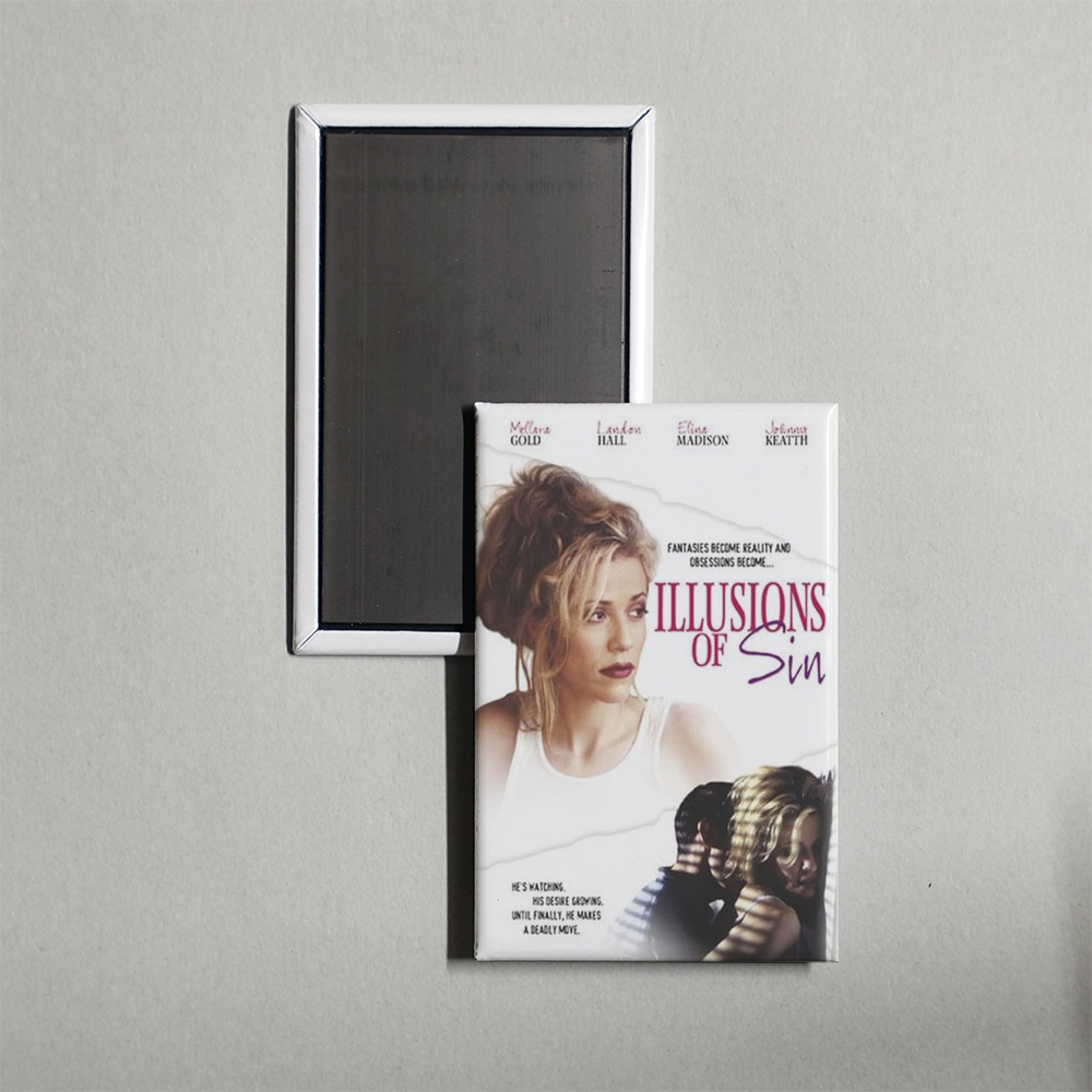 Illusions of Sin Mini Movie Fridge Magnet