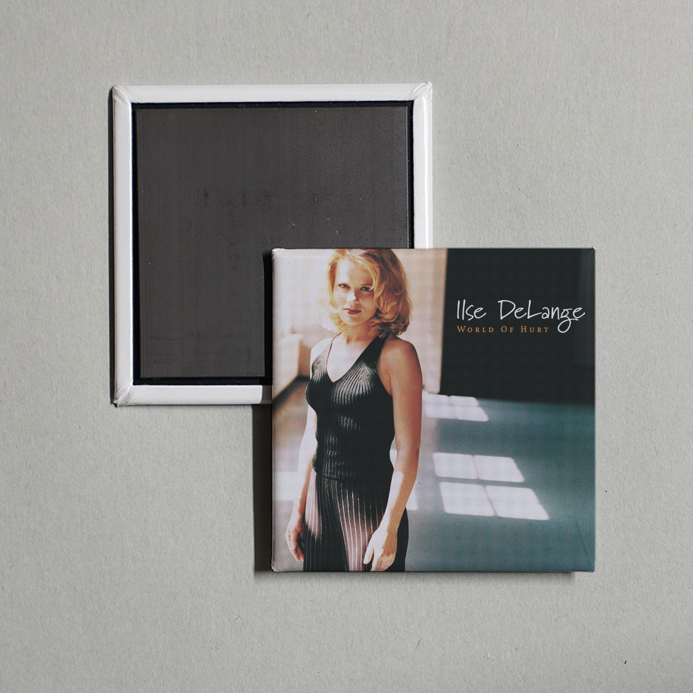Ilse DeLange - World Of Hurt Album Cover Fridge Magnet