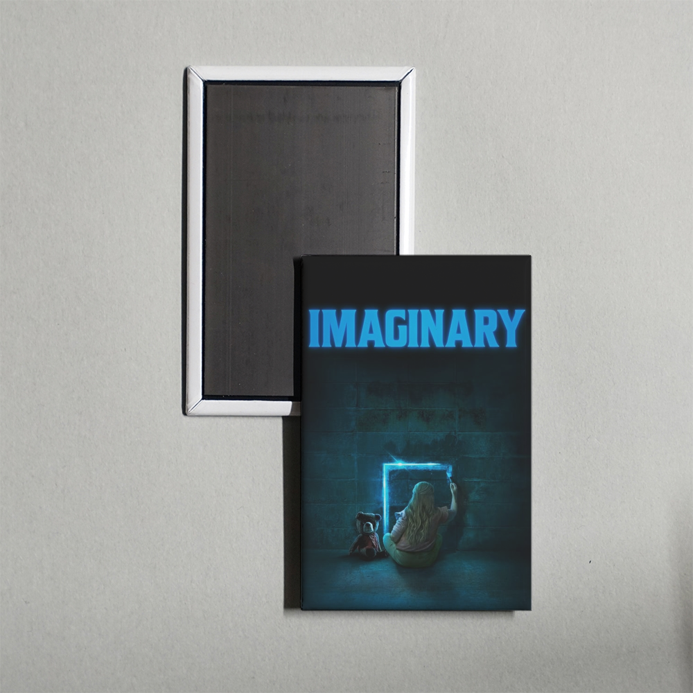 Imaginary Mini Movie Fridge Magnet
