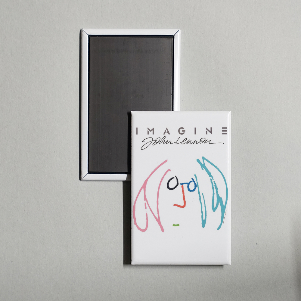Imagine John Lennon Mini Movie Fridge Magnet