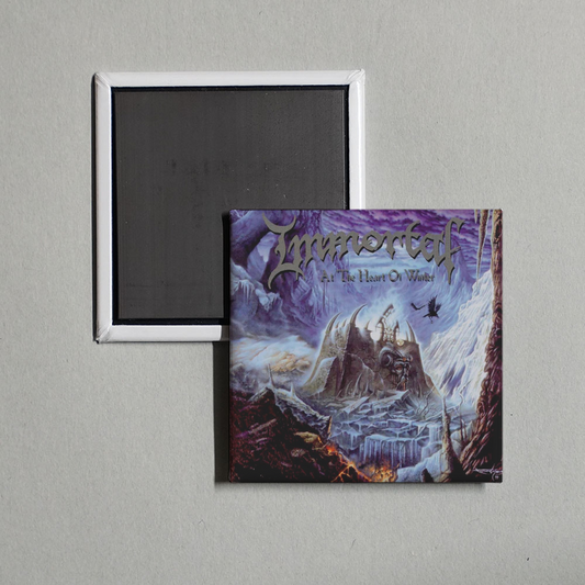 Immortal - At The Heart Of Winter Album Cover Fridge Magnet