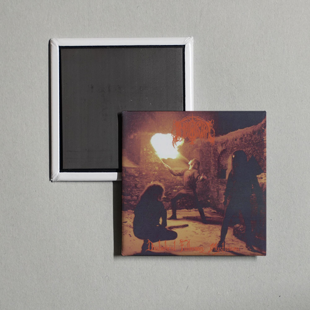 Immortal - Diabolical Fullmoon Mysticism Album Cover Fridge Magnet