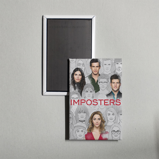 Imposters TV Show Fridge Magnet