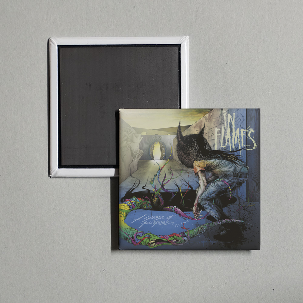 In Flames - A Sense of Purpose (The Mirror's Truth Version) Album Cover Fridge Magnet