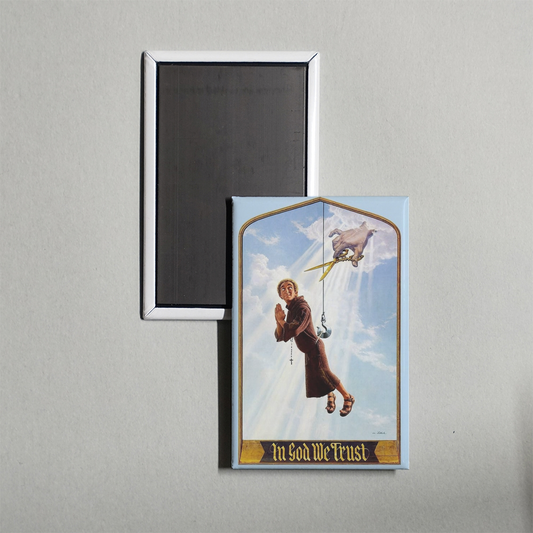 In God We Tru$t Mini Movie Fridge Magnet