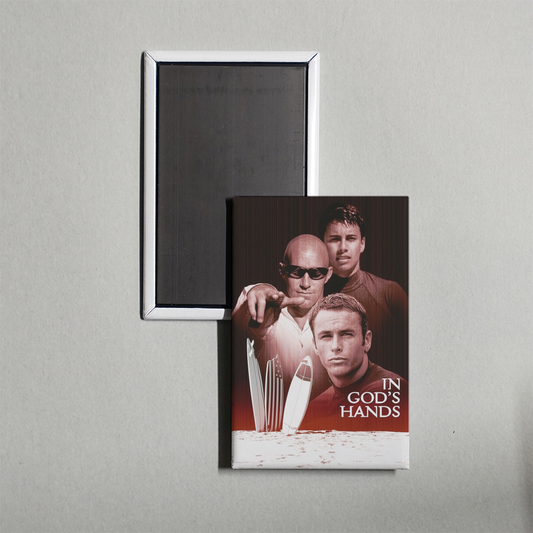In God's Hands Mini Movie Fridge Magnet