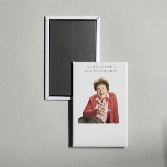 In Julia's Kitchen with Master Chefs TV Show Fridge Magnet