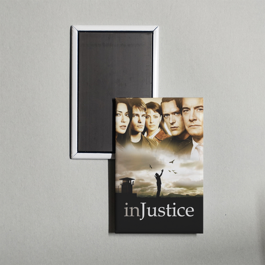 In Justice TV Show Fridge Magnet