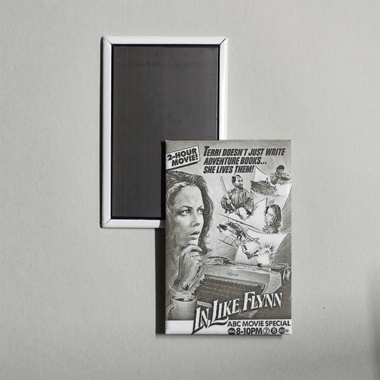 In Like Flynn Mini Movie Fridge Magnet