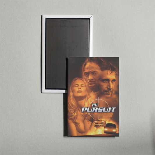 In Pursuit Mini Movie Fridge Magnet