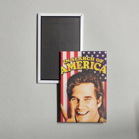 In Search of America Mini Movie Fridge Magnet
