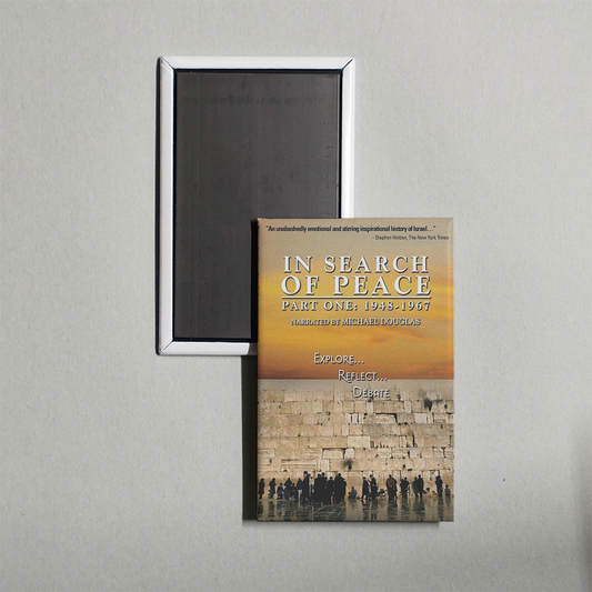 In Search of Peace Mini Movie Fridge Magnet