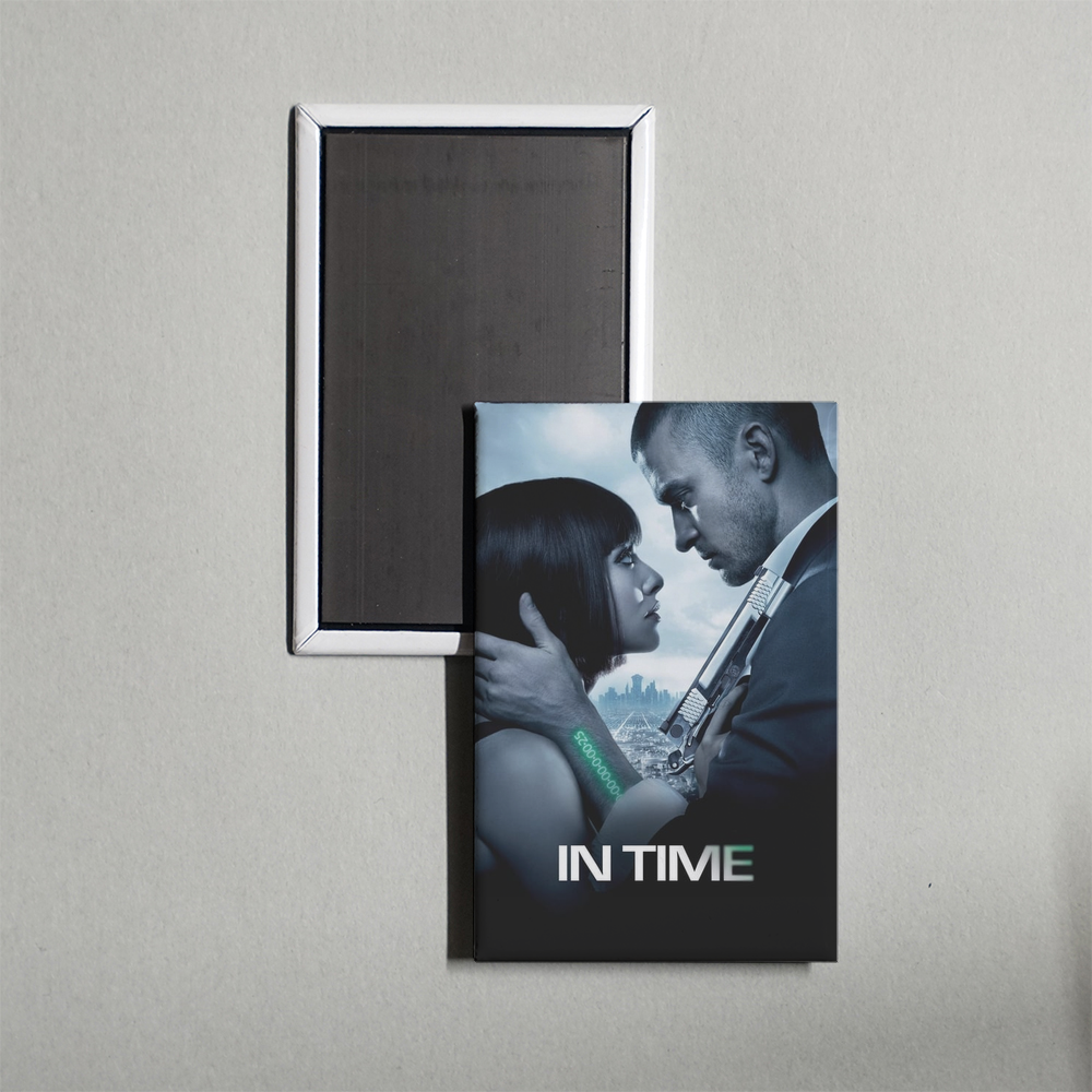 In Time Mini Movie Fridge Magnet