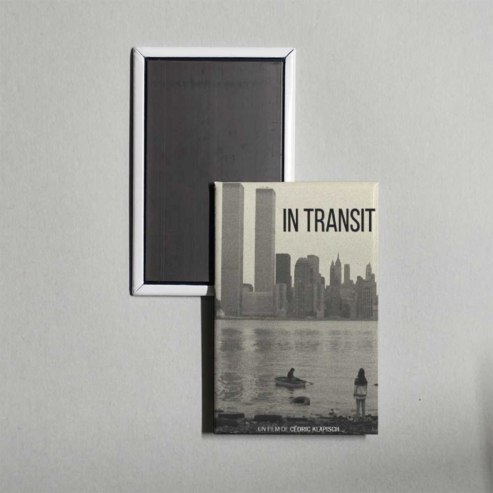 In Transit Mini Movie Fridge Magnet