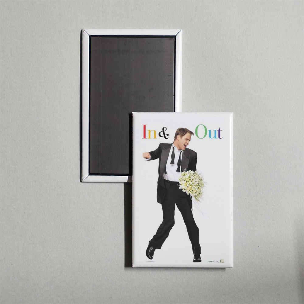 In & Out Mini Movie Fridge Magnet
