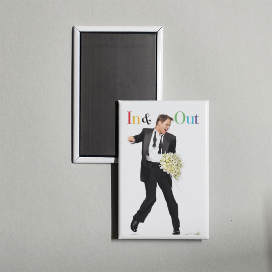 In & Out Mini Movie Fridge Magnet