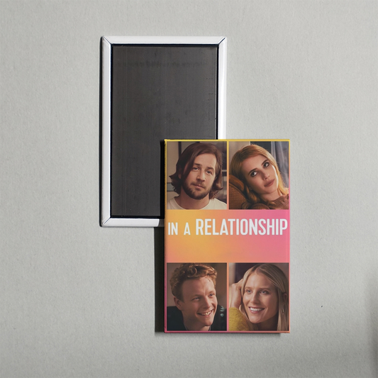 In a Relationship Mini Movie Fridge Magnet