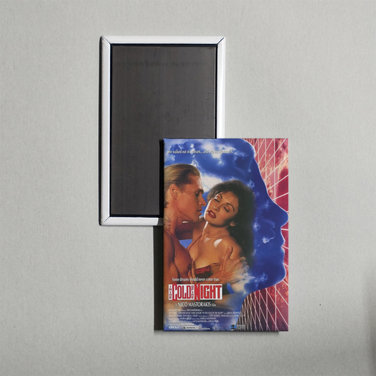 In the Cold of the Night Mini Movie Fridge Magnet