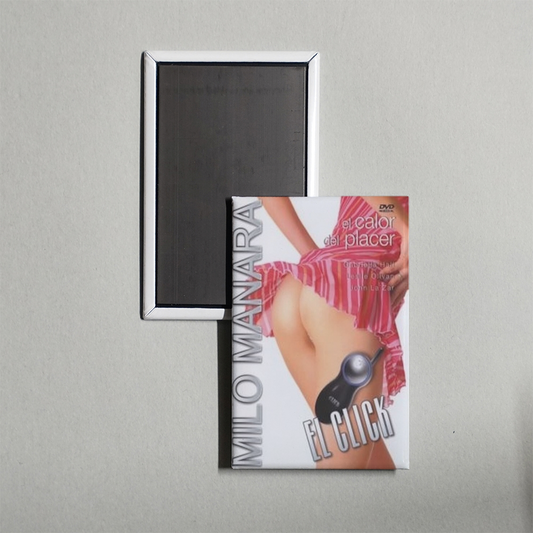 In the Heat of the Click Mini Movie Fridge Magnet