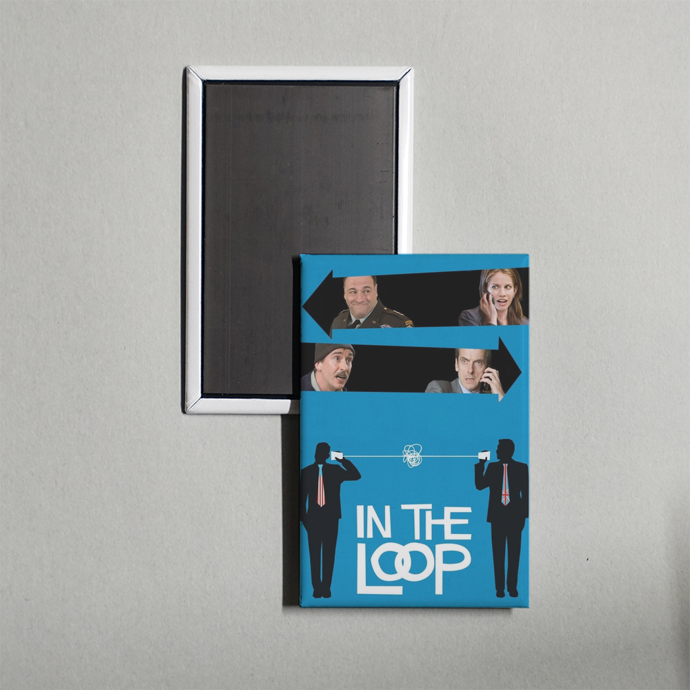 In the Loop Mini Movie Fridge Magnet