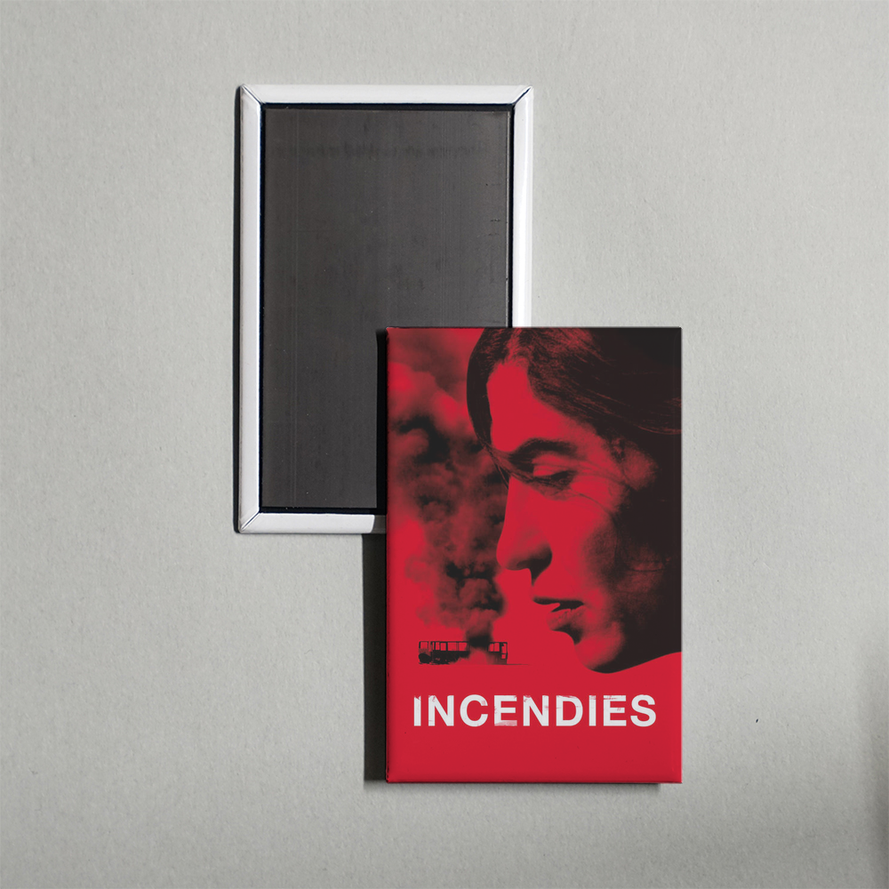 Incendies Mini Movie Fridge Magnet