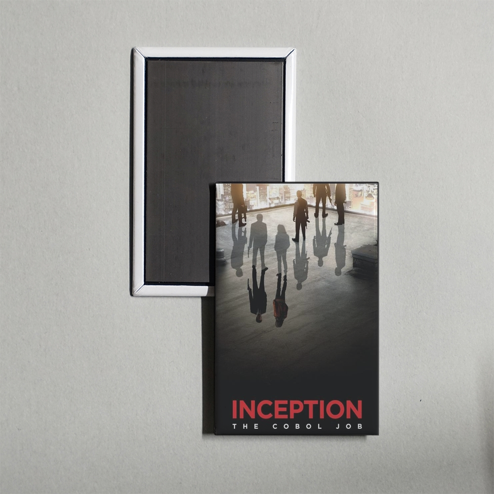 Inception The Cobol Job Mini Movie Fridge Magnet