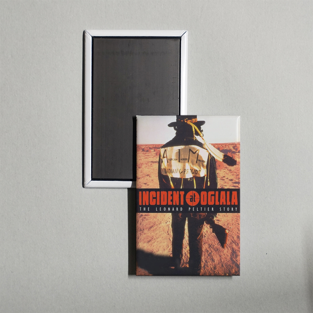 Incident at Oglala Mini Movie Fridge Magnet