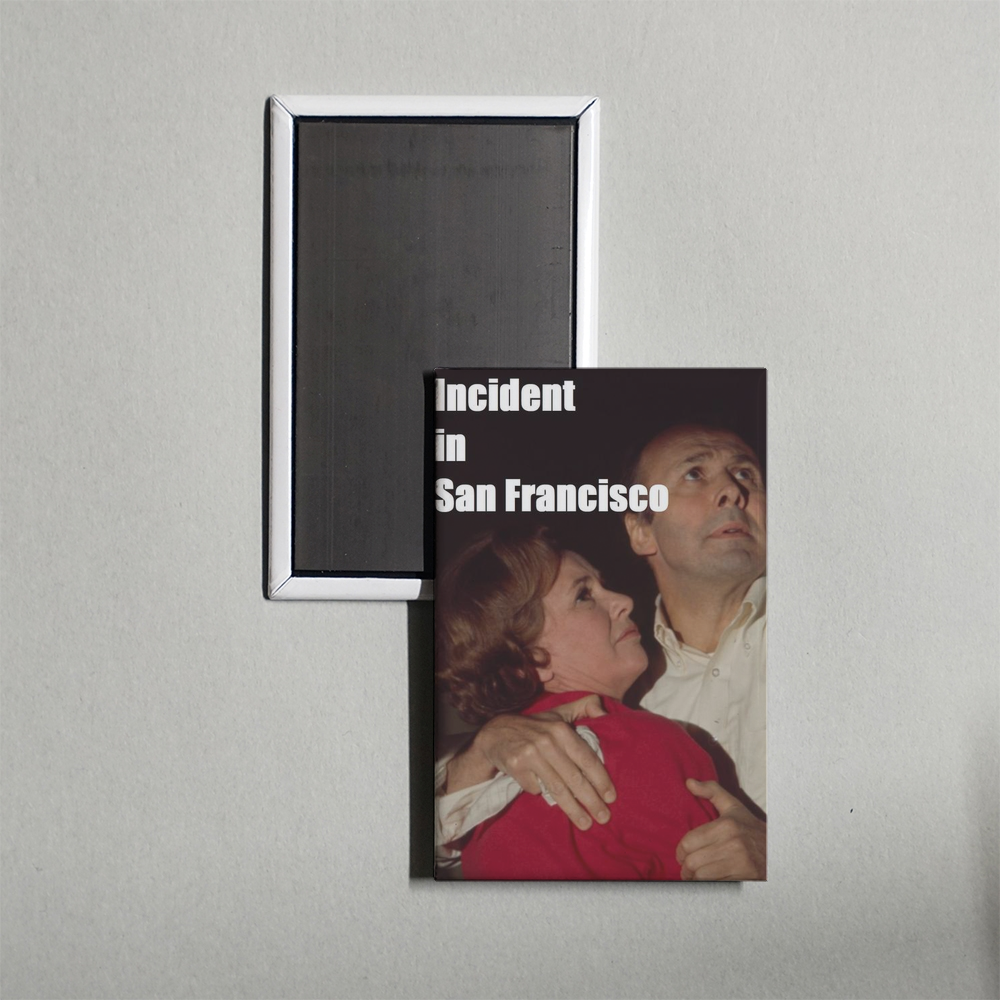 Incident in San Francisco Mini Movie Fridge Magnet