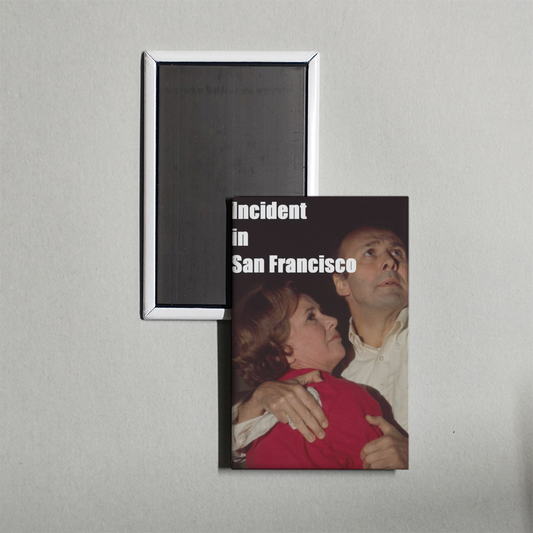 Incident in San Francisco Mini Movie Fridge Magnet