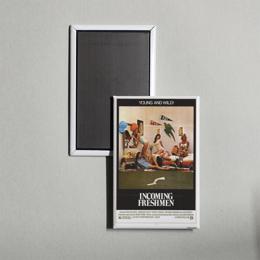 Incoming Freshmen Mini Movie Fridge Magnet