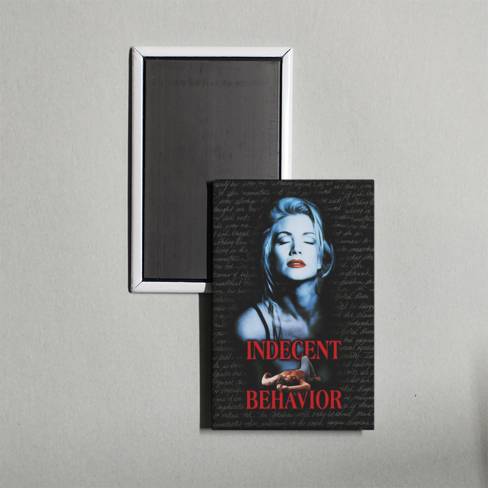 Indecent Behavior Mini Movie Fridge Magnet