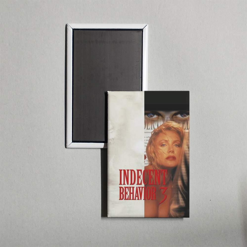 Indecent Behavior III Mini Movie Fridge Magnet