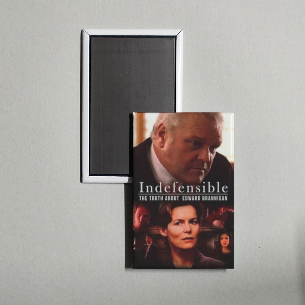 Indefensible The Truth About Edward Brannigan Mini Movie Fridge Magnet