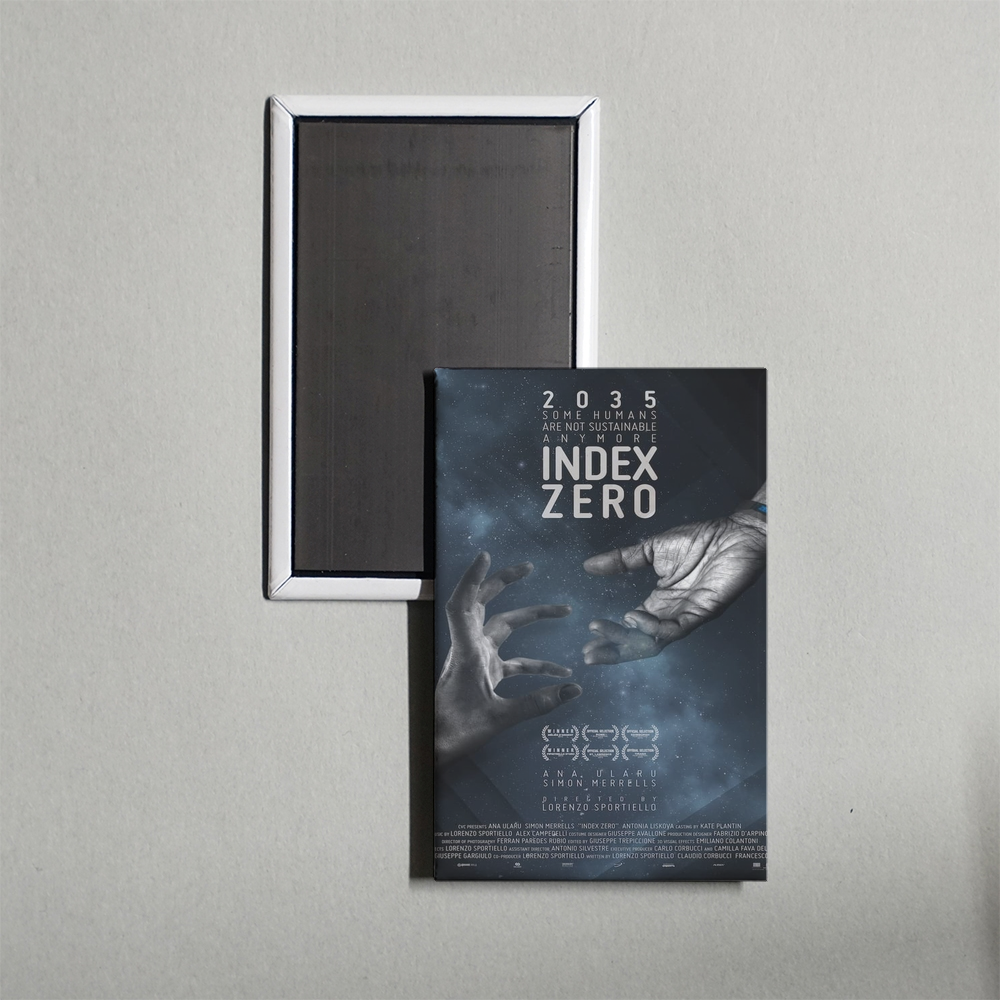 Index Zero Mini Movie Fridge Magnet