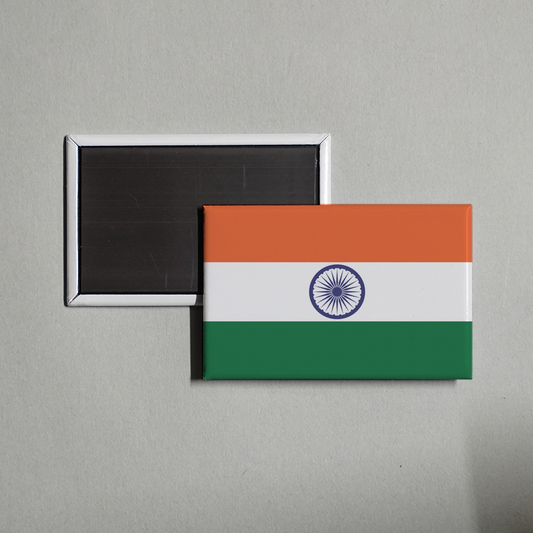 India Flag Fridge Magnet